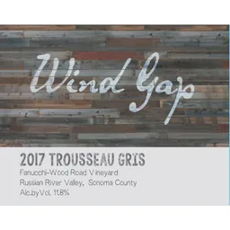 Fannucchi-Wood Road Vineyard Trousseau Gris