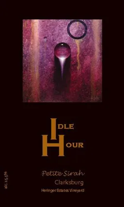 Idle Hour Winery Heringer Estate Vineyard Petite Sirah