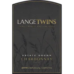 LangeTwins Estate Chardonnay