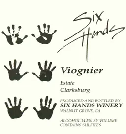 Six Hands Winery Estate Viognier