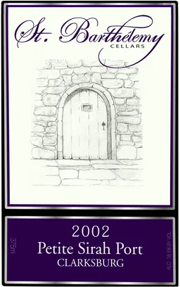St. Barthelemy Cellars Petite Sirah Port