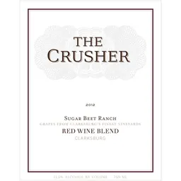 The Crusher Sugar Beet Ranch Red Blend