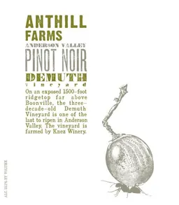 Anthill Farms Demuth Vineyard Pinot Noir
