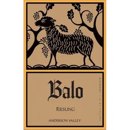 Balo Anderson Valley Riesling