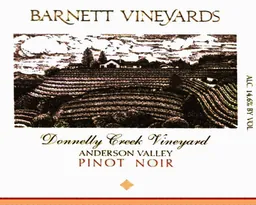 Barnett Vineyards Donnelly Creek Vineyard Pinot Noir