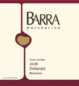 Barra of Mendocino Zinfandel