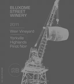 Bluxome Street Winery Weir Pinot Noir