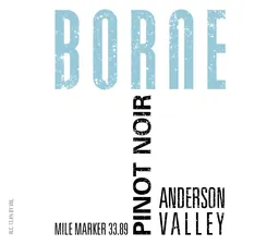 Borne Anderson Valley Pinot Noir