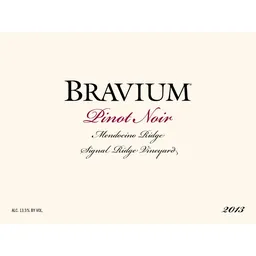 Bravium Signal Ridge Vineyard Pinot Noir
