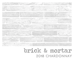Brick & Mortar Anderson Valley Chardonnay