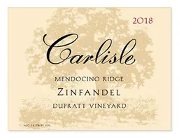 Carlisle DuPratt Vineyard Zinfandel