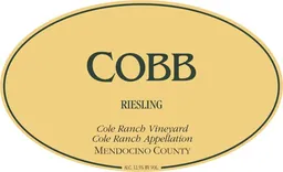 Cole Ranch Vineyard Riesling