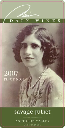 Savage Juliet Pinot Noir