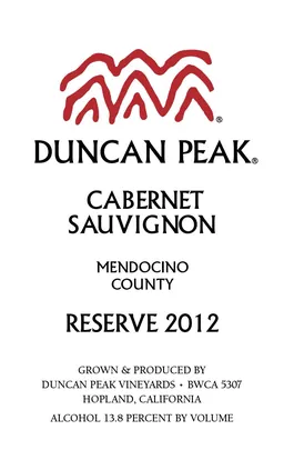 Reserve Cabernet Sauvignon