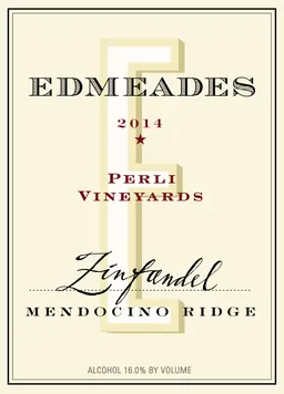 Edmeades Perli Vineyard Zinfandel