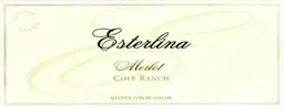 Esterlina Vineyards & Winery Merlot