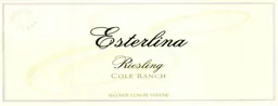 Esterlina Vineyards & Winery Riesling