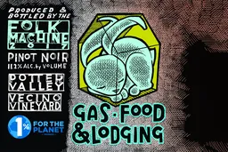 Folk Machine Gas, Food, and Lodging Pinot Noir