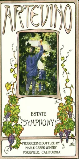 Maple Creek Winery Artevino Estate Symphony