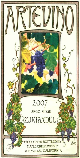 Artevino Largo Ridge Zinfandel