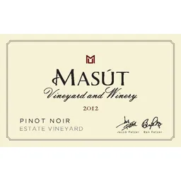 Masut Estate Vineyard Pinot Noir