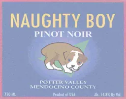 Naughty Boy Vineyard Pinot Noir