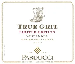 True Grit Limited Edition Zinfandel
