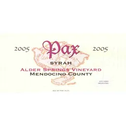Alder Springs Syrah