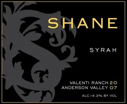 Valenti Ranch Syrah