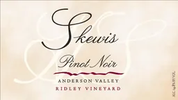 Ridley Vineyard Pinot Noir