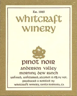 Morning Dew Ranch Pinot Noir