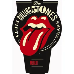 Rolling Stones Forty Licks Merlot