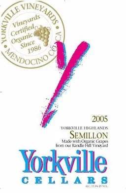 Yorkville Cellars Semillon