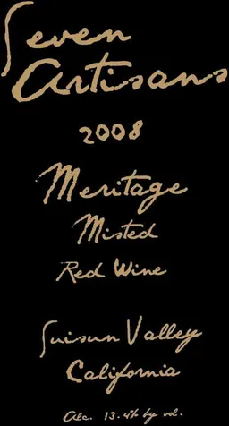 Artisan Wine Company Seven Artisans Meritage