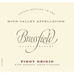 Brassfield Estate Winery Pinot Gris