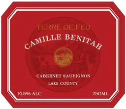 Camille Benitah Terre de Feu Cabernet Sauvignon