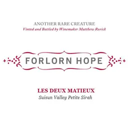 Forlorn Hope Les Deux Mathieux Petite Sirah