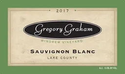 Gregory Graham Windrem Vineyard Sauvignon Blanc