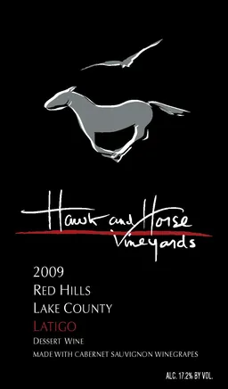 Hawk and Horse Vineyards Latigo Dessert Wine
