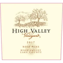 High Valley Vineyards Rose
