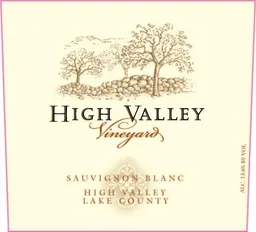 High Valley Vineyards Sauvignon Blanc