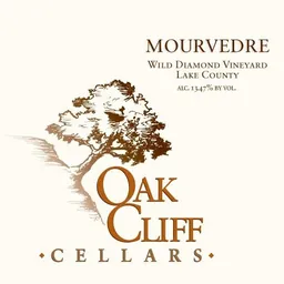 Oak Cliff Cellars Wild Diamond Vineyard Mourvedre