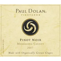 Organic Pinot Noir