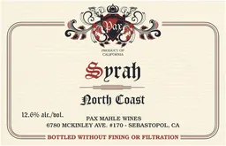 North Coast Syrah