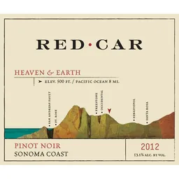 Red Car Heaven & Earth Pinot Noir