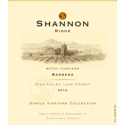 Shannon Ridge Betsy Vineyard Barbera