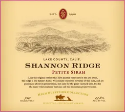 High Elevation Petite Sirah