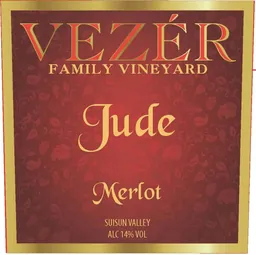 Vezer Family Vineyards Jude Merlot