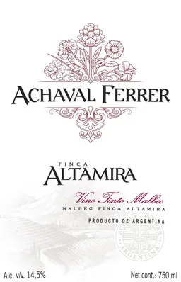Achával-Ferrer Achaval-Ferrer Finca Altamira Malbec