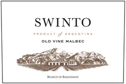 Swinto Old Vine Malbec